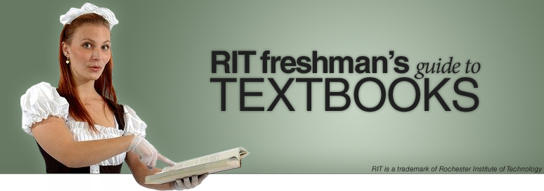 RIT Freshman's Guide to Textbooks